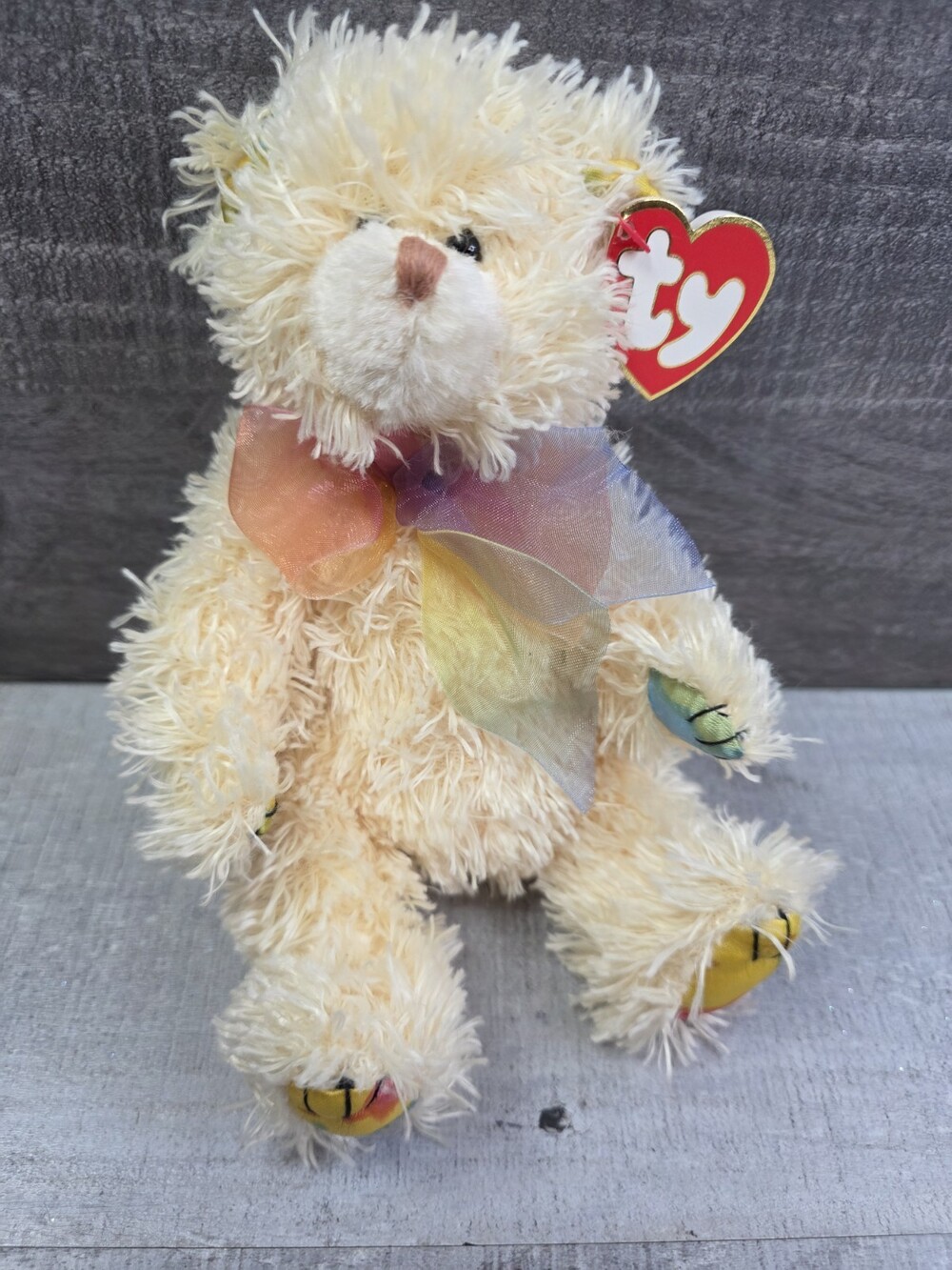 Ty Beanie Babies Bear Carmella The Attic Treasures Collection 2001 With Tag b315